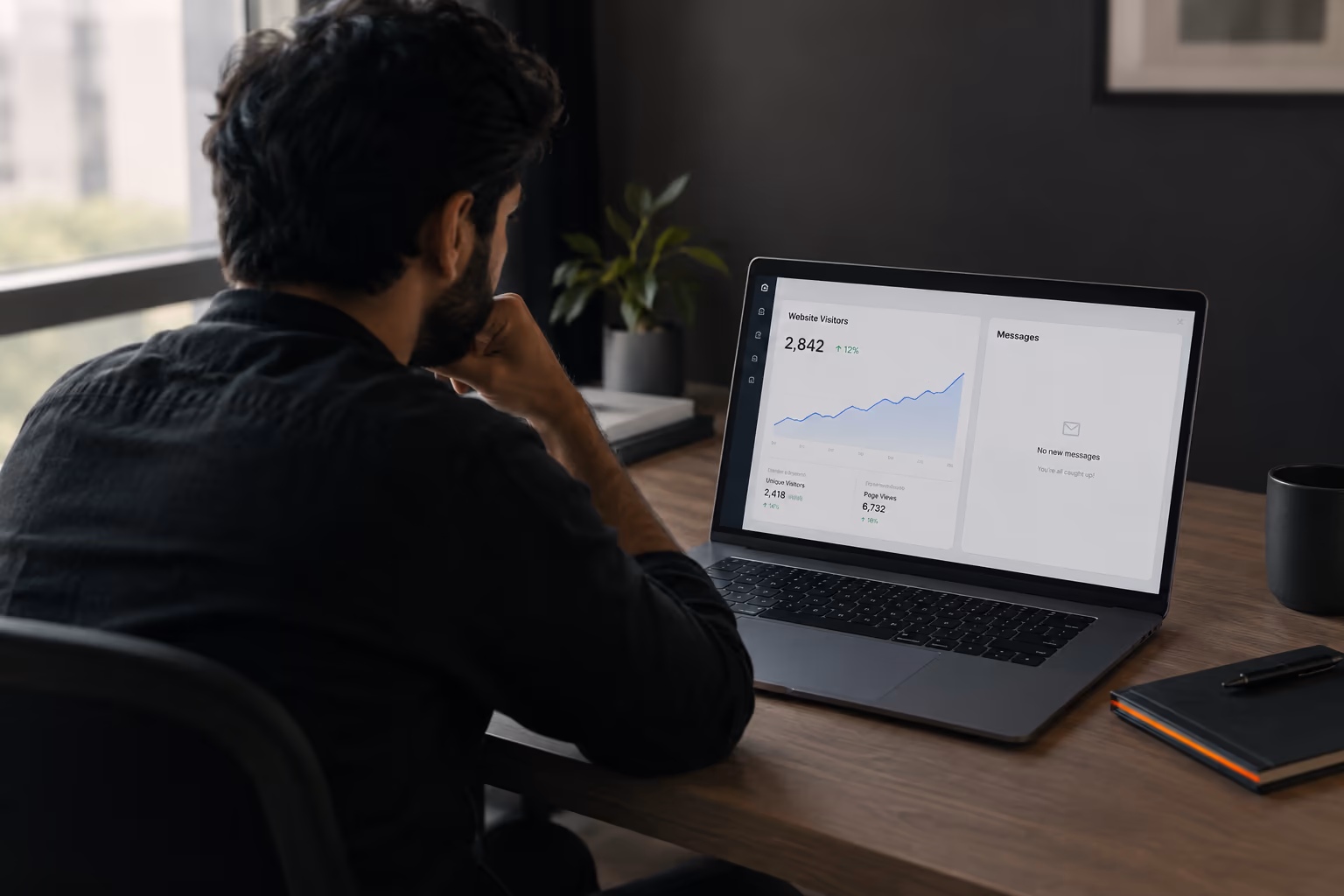 Traffic but no enquiries: what to fix first on a growing business website