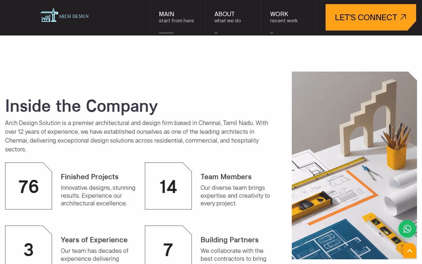 Features or services section